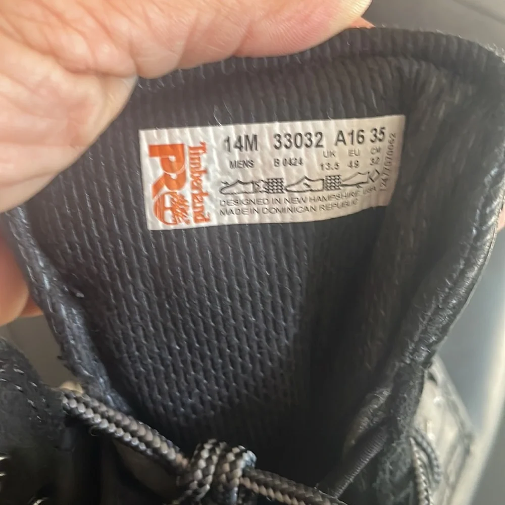 NIB Timberland Steel Safety Toe Work Boots 14 - Picture 5 of 8